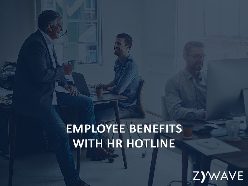 employee benefits with hr hotline screen