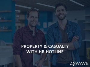 property casualty with hr hotline screen