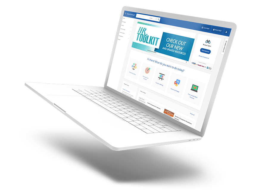 Laptop Showing Broker Briefcase Home Screen Zywave Laptop Showing Broker Briefcase Home Screen Zywave